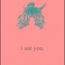 i see u.  Poster