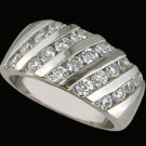 Lds CZ Sterling Silver Ring #4283 Lds CZ Sterling Silver Ring #4283