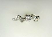Lds CZ Sterling Silver Ring #4422