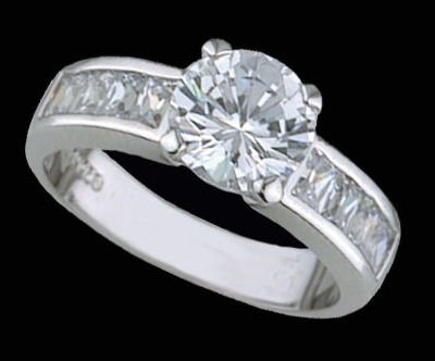 RS Covenant Engagement-Wedding Sterling Silver Ring #4150