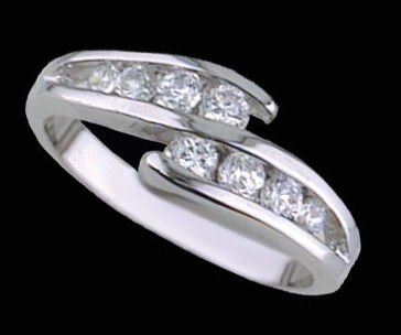 Lds Sterling Silver Ring #4127
