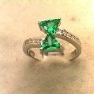 Ladies Cubic Zirconia Fashion Ring #597