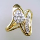 Ladies Cubic Zirconia Fashion Ring #672