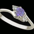 Lds Sterling Silver Ring #4172