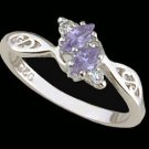 Lds Sterling Silver Ring #4186