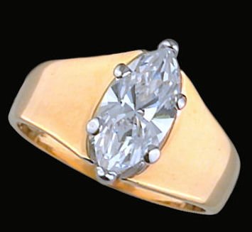 Ladies Cubic Zirconia Fashion Ring #17