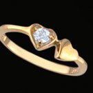 Ladies Cubic Zirconia Fashion Ring #305