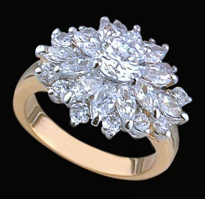 Ladies Cubic Zirconia Fashion Ring #364
