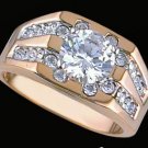 Gentleman's Cubic Zirconia Fashion Ring #2016 Gentleman's Cubic Zirconia Fashion Ring #2016