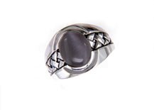 Gentleman's Cat's Eye Fashion Ring #2292
