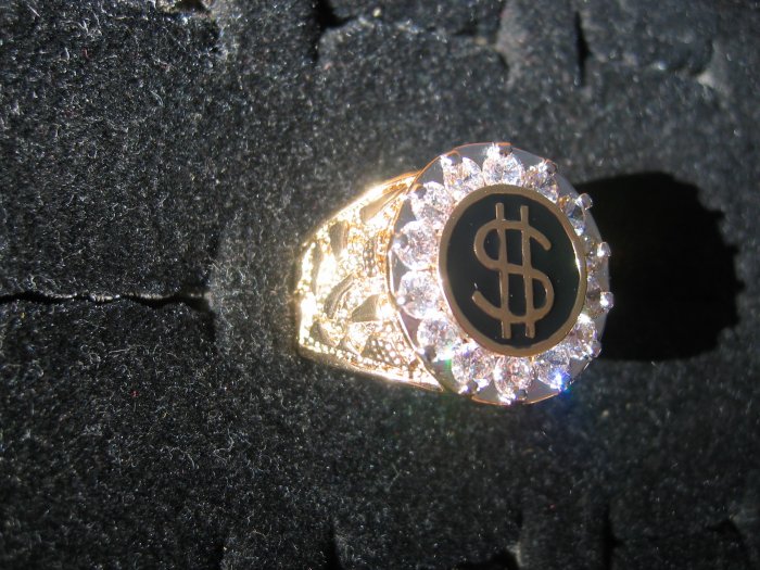Gentleman's Cubic Zirconia Fashion Ring #2259