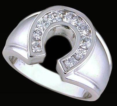 Gentleman's Cubic Zirconia Fashion Ring #2253