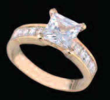 Lds Cubic Zirconia Fashion Ring #426