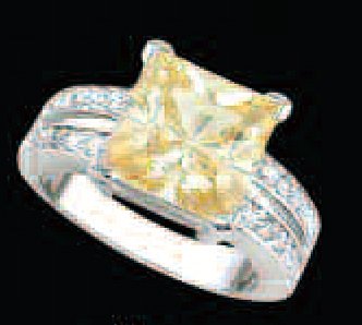 Lds Cubic Zirconia Fashion Ring #492