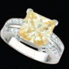 Lds Cubic Zirconia Fashion Ring #492