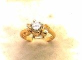 Lds Cubic Zirconia Fashion Ring #542