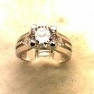 Lds Cubic Zirconia Fashion Ring #568