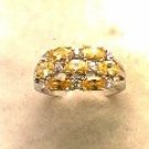Lds Cubic Zirconia Fashion Ring #574