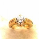 Lds Cubic Zirconia Fashion Ring #600