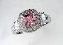 Lds Cubic Zirconia Fashion Ring #611