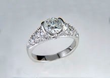 Lds Cubic Zirconia Fashion Ring #614