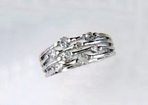 Lds Cubic Zirconia Fashion Ring #624