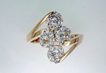 Lds Cubic Zirconia Fashion Ring #631