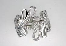 Lds Cubic Zirconia Fashion Ring #636