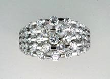 Lds Cubic Zirconia Fashion Ring #637