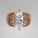 Lds Cubic Zirconia Fashion Ring #643
