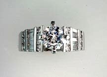 Lds Cubic Zirconia Fashion Ring #644