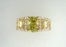 Lds Cubic Zirconia Fashion Ring #648