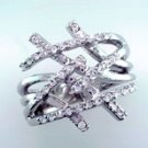 Lds Cubic Zirconia Fashion Ring #695