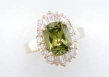 Lds Cubic Zirconia Fashion Ring #700