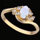 Lds Cubic Zirconia Fashion Ring #1438