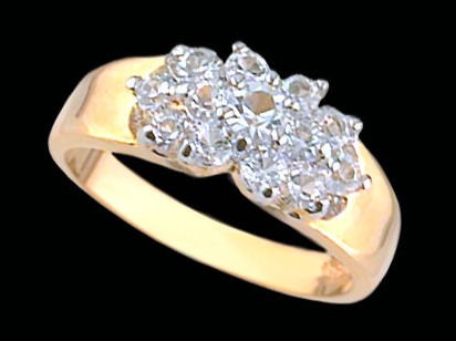 Lds Cubic Zirconia Fashion Ring #1617