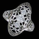 Lds Sterling Silver Ring #4153