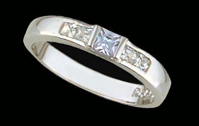 Lds Sterling Silver Ring #4213