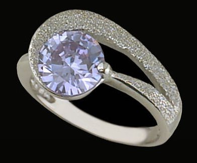 Lds Sterling Silver Ring #4288