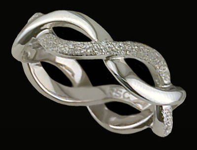Lds Sterling Silver Ring #4290