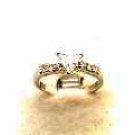 Lds Sterling Silver Ring #4347