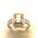Lds Sterling Silver Ring #4370