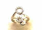 Lds Sterling Silver Ring #4377