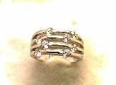 Lds Sterling Silver Ring #4392