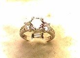 Lds Sterling Silver Ring #4395