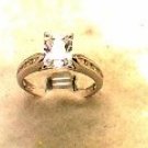 Lds Sterling Silver Ring #4406