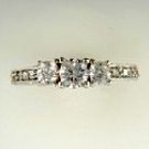 Lds Sterling Silver Ring #4415