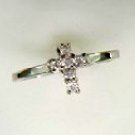 Lds Sterling Silver Ring #4416