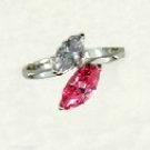 Lds Sterling Silver Ring #4423