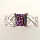 Lds Sterling Silver Ring #4436